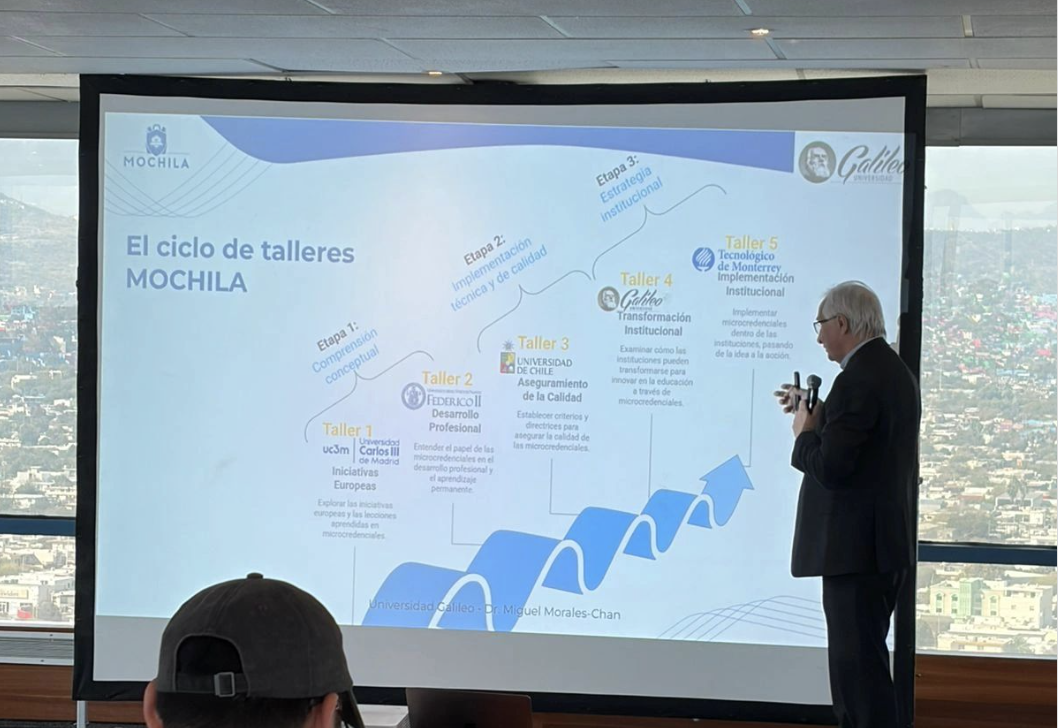 Socios del Proyecto MOCHILA imparten formación sobre microcredenciales